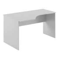 Стол письменный Skyland Simple SE-1400, эргономичный, левый, серый, 1400х900х760мм