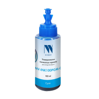 Чернила NV-INK100 универсальные Cyan пигментные для аппаратов Epson (100ml) Китай