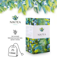 Чай Niktea Milk Oolong, зеленый, 25 пакетиков