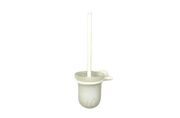 Ершик туалетный Nofer Line с белой ручкой, 16518.W