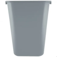 Корзина для мусора Rubbermaid 39л, серая, FG295700GRAY