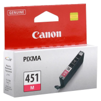 Картридж струйный Canon CLI-451M, пурпурный, (6525B001)