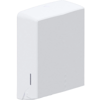 Диспенсер для полотенец листовых Nofer ABS пластик белый, 04047.W