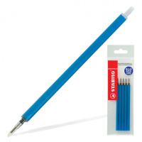 Стержень для шариковой ручки Stabilo Marathon 3180 синий, 0.3 мм, 5шт