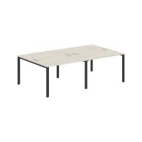 Стол 4-х местный XS6WST 2414 Сосна Эдмонт/Антрацит 2400х1406х750 XTEN-S60