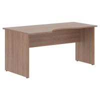 Стол криволинейный СА-1Л Беларусь Ясень Шимо 1600*900(720)*755 IMAGO