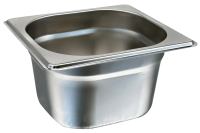 Гастроемкость нержавеющая сталь 1/6 100мм, 1.5л