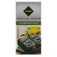 Чипсы Rioba Нори с оливковым маслом, 4.5г