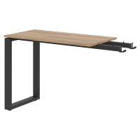 Приставка EP 1050 Дуб Денвер светлый/Антрацит 1000х500х750 ENIO