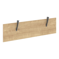 Фронтальная панель подвесная FDST 1540 Дуб Гамильтон/Антрацит 1580х18х404 FORTA