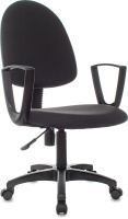 Кресло офисное Бюрократ CH-1300N ткань, черная, крестовина пластик