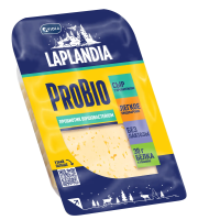 Сыр Laplandia Probio+ с пробиотиками нарезка 45%, 120г