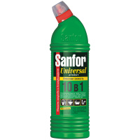 Чистящее средство для сантехники Sanfor Универсал 750мл, лимонная свежесть
