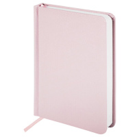 Ежедневник недатированный Brauberg Profile розовый, А6, 136 листов, балакрон