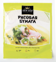 Бумага рисовая Sen Soy для спринг-роллов и блинчиков, 100г
