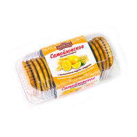 Печенье Самойловское с апельсиновым вкусом и отрубями, 510г