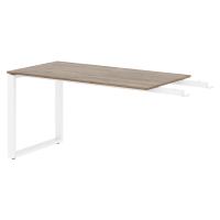 Брифинг-приставка EB 1470 Кария Пальмира/Белый 1400х700х750 ENIO