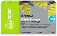 Картридж струйный Cactus CS-F6U18AE 953XL желтый (26мл) для HP OJ Pro 7740/8210/8218/8710/8715