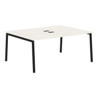 Стол 2-х местный ELWST 1713 Ясень Траун/Черный 1760х1346х750 EDIS