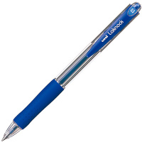 Ручка шариковая автоматическая Uni Laknock SN-100 66269 синяя, 0.5мм