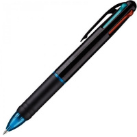 Шариковая ручка автоматическая Attache Luminate 4 цвета, 0.5мм