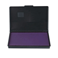 Штемпельная настольная подушка Trodat 160х90мм, фиолетовая, краска на водной основе