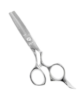 Ножницы парикмахерские Kapous Pro-scissors S филировочные, 5', 28 зубцов, серебристый футляр