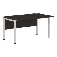 Стол письменный XMCT 149(R) Дуб Юкон Модерн/Алюминий 1400х900х750 XTEN-M