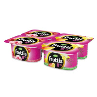 Йогурт Fruttis Суперэкстра груша-ваниль-вишневый пломбир, 8%, 115г