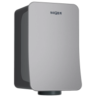 Сушилка для рук Nofer Fusion серебристая, ультрабыстрая, бесшумная, 01871.AM