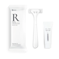 Бритвенный набор Grass Room крем и бритва, флоу-пак, HR-5006, 150шт/уп