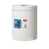 Протирочная бумага Tellus (tork) Reflex M4, 473468, в рулоне с центральной вытяжкой, 151м, 2 слоя, белая