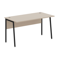 Стол прямой СП-3P Мокачино/Черный 1400х720х755 IMAGO PLUS