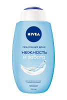 Гель-уход для душа Nivea Нежность и Забота, 750мл