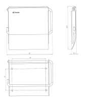 Держатель туалетной бумаги Merida Anti Finger, U1AS.R