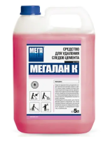 Моющее средство для полов Мега Мегалан 5л, для удаления цемента и строительных растворов, К330