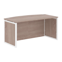 Стол руководителя XQPET 169H Дуб Сонома/Белый 1600х867х750 XTEN-QP