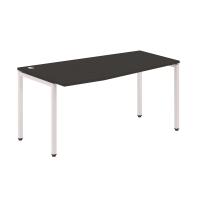 Стол эргономичный XSCT 169(L) Дуб Юкон Модерн/Алюминий 1600х700/900х750 XTEN-S