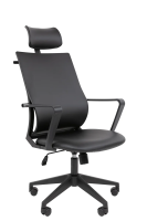 Офисное кресло Chairman 545 Россия экокожа черный