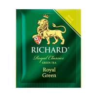 Чай Richard для сегмента HoReCa Royal Green, зеленый, 200 пакетиков