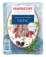 Колбаски Мираторг Тапас полусухие, 70г