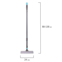 Стекломой Laima Home телескопическая ручка 88-138см, ширина 24см, вращающаяся со сгоном