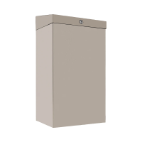 Мусорное ведро Merida Stella R KSA102.R, 47л, металлическое, Anti Finger, с конусным отверстием