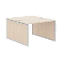 Стол 2-х местный XQPWST 1214 Бук Тиара/Алюминий 1200х1406х750 XTEN-QP