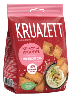 Крипсы Kruazett ржаные гималайская соль, 70г