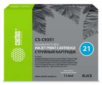 Картридж струйный Cactus CS-EPT0821 №821, 11мл, черный