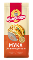 Мука пшеничная Кудесница цельнозерновая, 500г