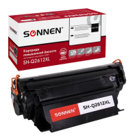 Картридж лазерный Sonnen SH-Q2612XL для HP LJ 1010/1012/1015/1018/1020/1022/M1319F/3020/3030/3050/, ресурс 6000 стр