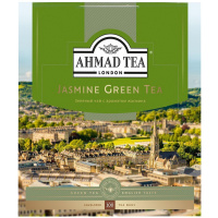 Чай Ahmad Jasmine Green Tea (Зеленый Чай с Жасмином), зеленый, 100 пакетиков