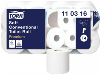 Туалетная бумага Tork Premium T4, 110316, 3 слоя, белая, 8 рулонов